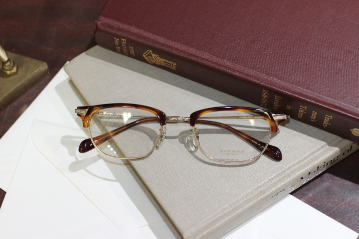 新品未使用 OLIVER PEOPLES (オリバーピープルズ) Diandra 眼鏡 メガネ / DM / デイアンドラ / サーモントブロー / 日本製