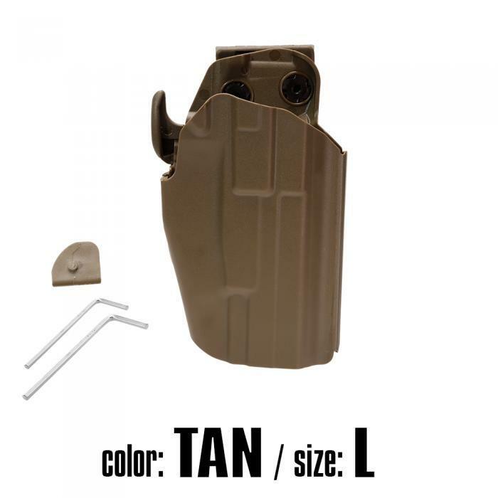 LAYLAX マルチフィットコンパクトホルスター MULTI FIT COMPACT HOLSTER TAN 右用 Lサイズ タクティカル