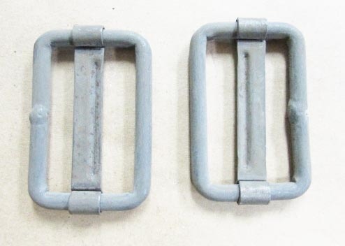 WW２・ドイツ軍・金属製金具・バックル・２個セット品 / 実物中古品