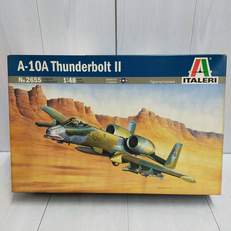 【 送料無料 】 未組立 ◆ ITALERI A-10A ThunderboltⅡ 1/48 スケール 2655 イタレリ サンダーボルト 戦闘機 軍用機 プラモ 趣味 模型