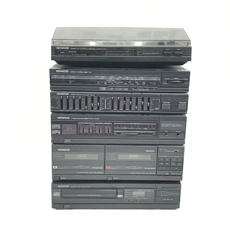 ◇中古品◇KENWOOD ケンウッド システムコンポ P-3X/T-2X/GE-2X/AX-2WX/DP-2X