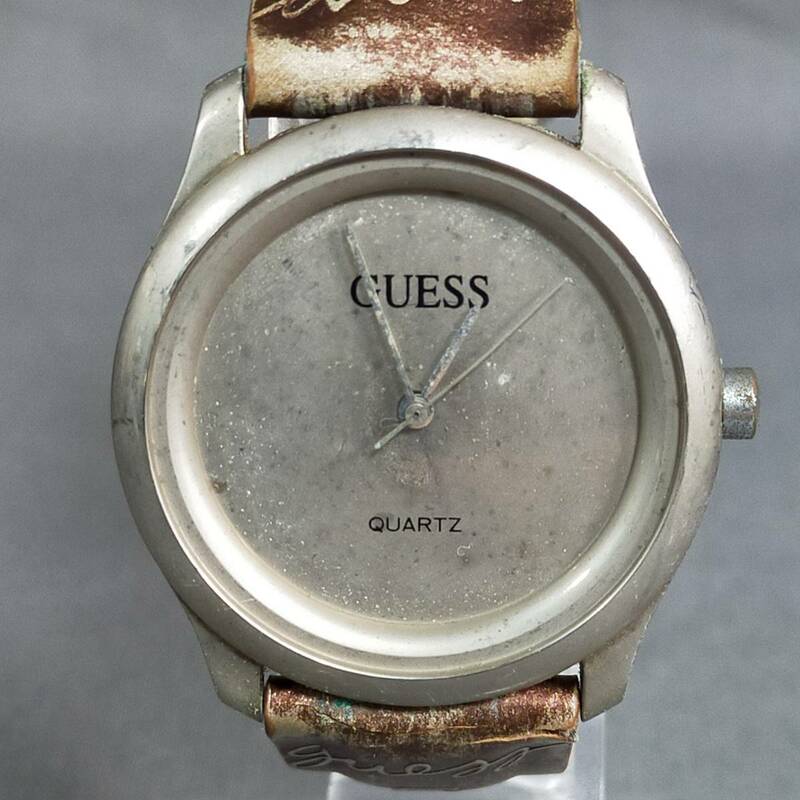 5510/12　GJ52292　GUESS　QUARTZ　ゲス　腕時計　クオーツ　稼動　メンズ　ユニセックス