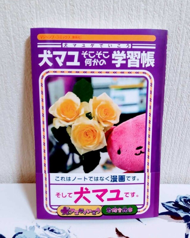 即決 新品 帯付き 犬マユゲでいこう 犬マユ そこそこ何かの学習帳 石塚2祐子 石塚祐子 Vジャンプ 集英社 検: 熊田 ピンク ぬいぐるみ クマ