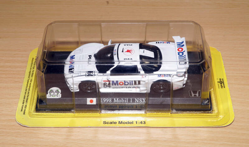 1/43 HONDA ホンダ モービル Mobile 1 NSX 1998 ホワイト デルプラド 送料無料