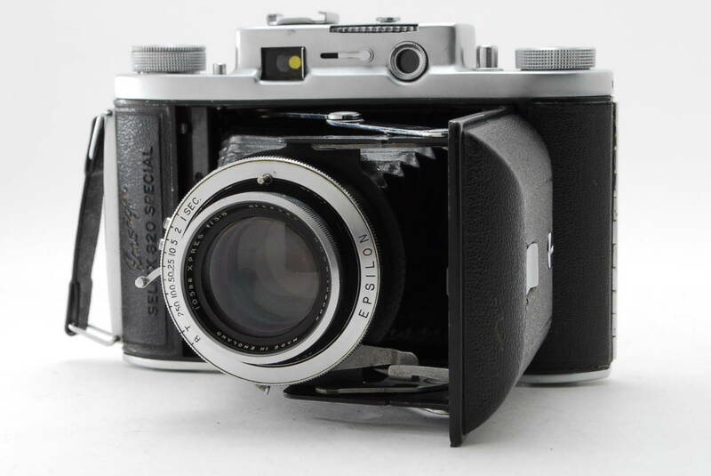 エンサイン セルフィック 820 スペシャル ロスエクスプレス 105mm f3.8 イギリス 中判カメラ 整備済み #478