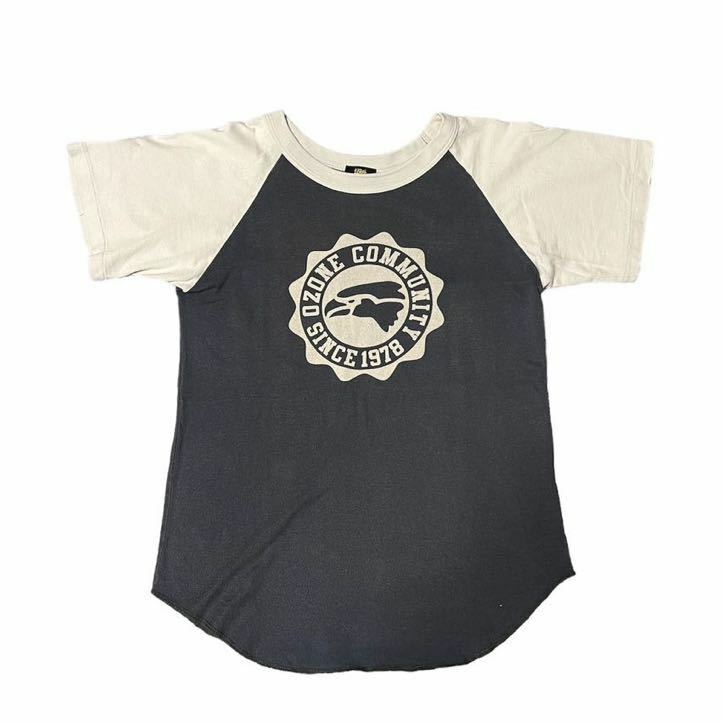 Vintage Ozone Community クロップ　ラグラン　Tシャツ