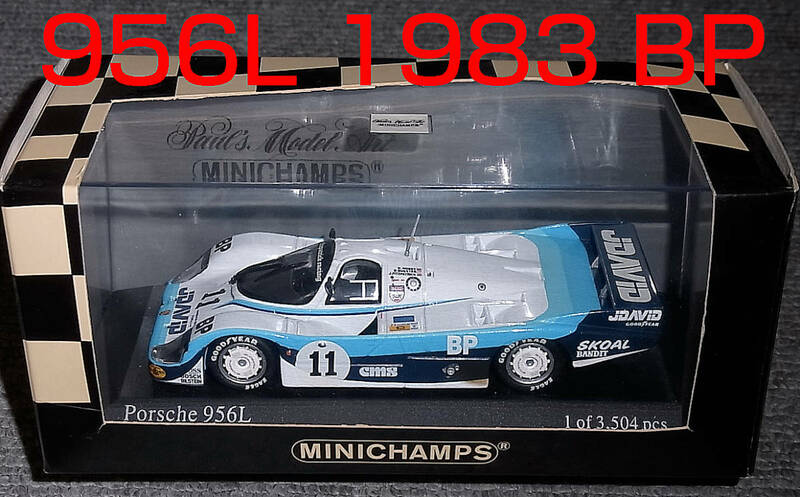 1/43 ポルシェ 956L BP ブルー ホワイト ルマン 1983 11号 PORSCHE