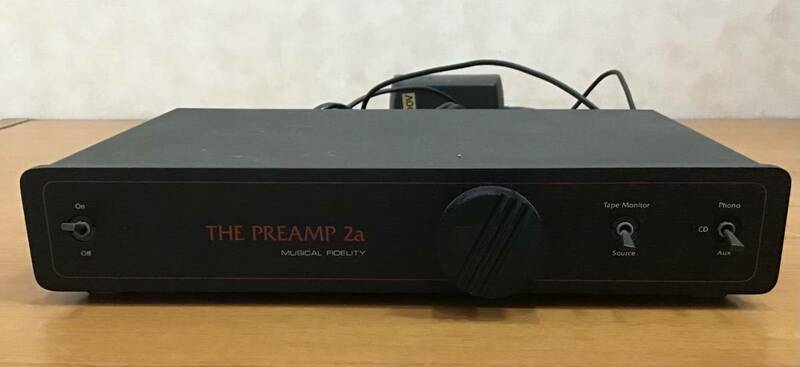 THE PREAMP 2a MUSICAL FIDELITY ミュージカルフィデリティ アンプ コード付き 稼働未確認