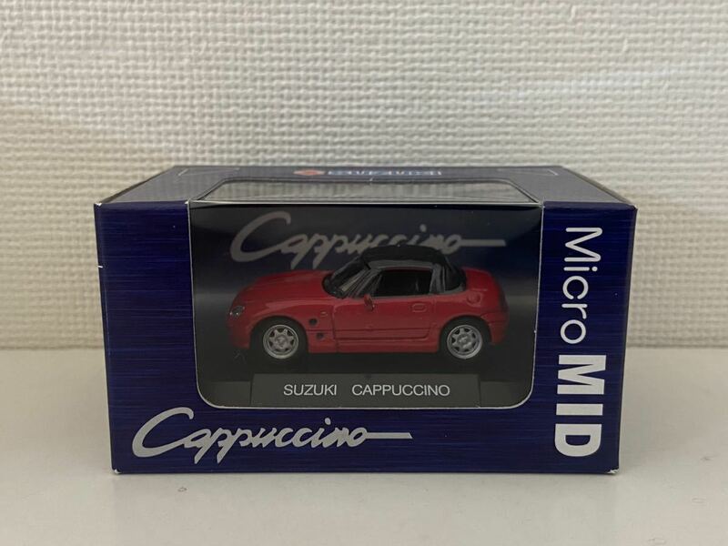 マイクロミッド 1/64 スズキ カプチーノ micro MID SUZUKI CAPPUCINO 赤 レッド