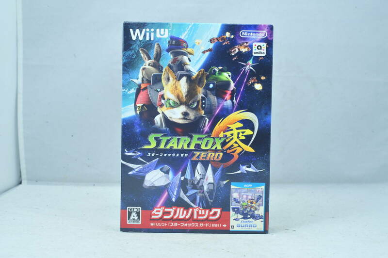 Nintendo Wii U Star Fox Zero WUP-P-BFXJ ニンテンドー スターフォックス ゼロ ダブルパック ★ 現状品 ★ 未使用品 ★