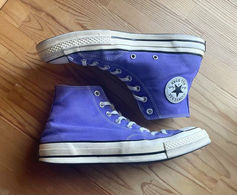 CONVERSE コンバース オールスター CHUCK Taylor ALLSTAR チャックテイラー CT70 紫 パープル us10 28cm 28.5cm hi cut ハイカット 復刻