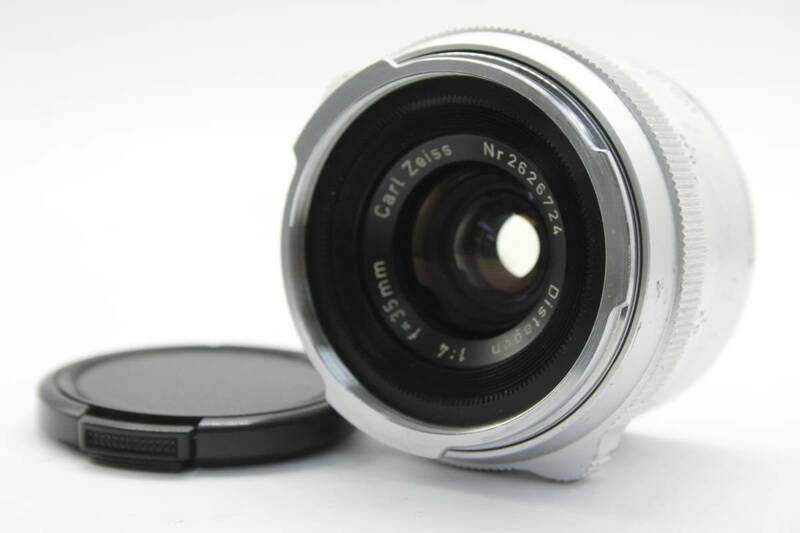 【返品保証】 【希少】コンタレックス用 カールツァイス Carl Zeiss Distagon 35mm F4 レンズ s1121