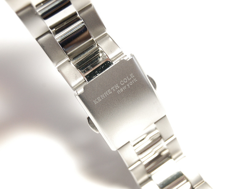 【KENNETH COLE new york】男性用腕時計ブレス　メンズウォッチバンド　ベルト　22mm　ステンレスチール　デッドストック　MB316