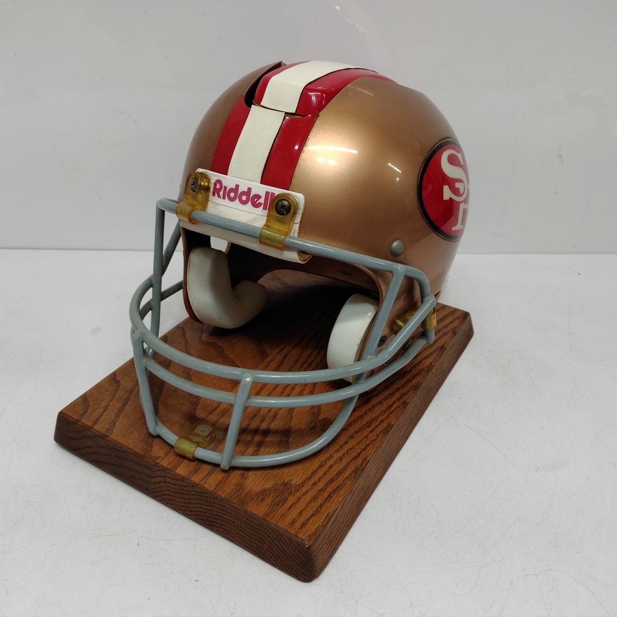 ●サンフランシスコフォーティナイナーズ ヘルメット型 電話機 Riddell San Francisco 49ers アメフト アメリカンフットボール L1032