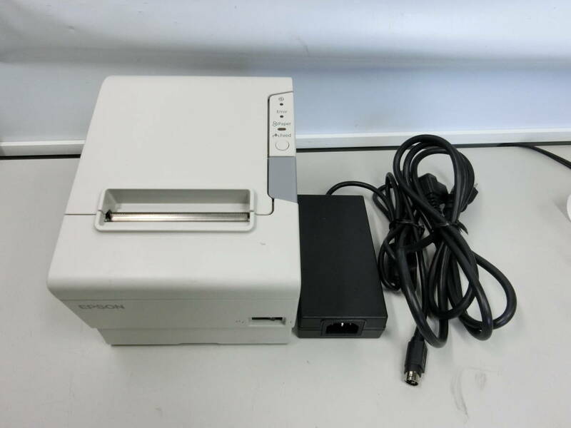 ▲▽EPSON/エプソン サーマルプリンタ TM-T88V M244A (LAN) 領収書可2△▼