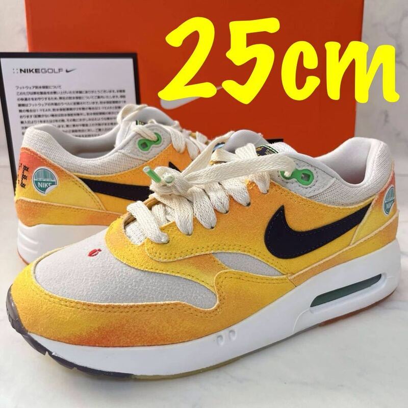 ★送料無料★【新品】25cm Nike Air Max 1 '86 Golf Always Freshナイキ エアマックス1 '86 ゴルフシューズ オールウェイズ フレッシュ