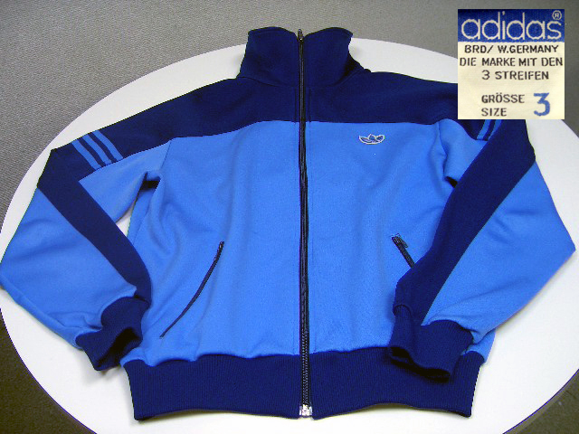 †60S 70S adidas W.GERMANY Vintage DESCENTE 西ドイツ 刺繍タグ デサント アディダス ヴィンテージ トラックジャケット ジャージ 希少♂拍卖