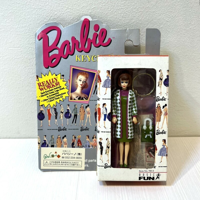 T) 未開封 Barbie KEYCHAINS バービー キーチェーン J1208