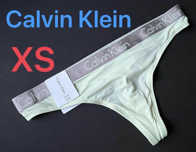 【送料無料】新品★22 Calvin Klein カルバンクライン Thong Tバック ショーツ XS （日本サイズXS～S位）LG 人気品oc