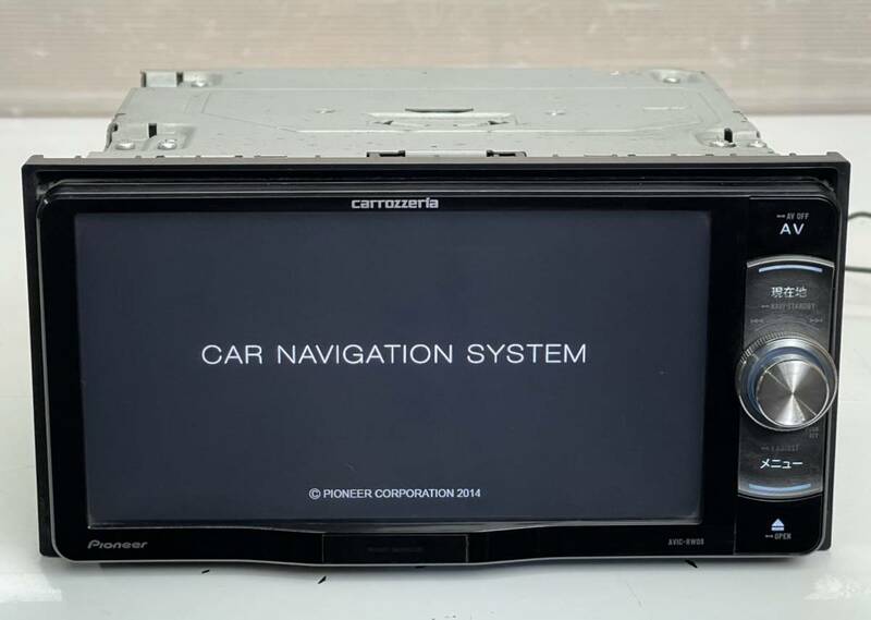 送料無料 Carrozzeria カロッツェリア AVIC-RW09 メモリーナビ 地デジ TV フルセグ/DVD/CD/SD/iPod/USB/HDMI/Bluetooth /MP3/WMA 2014年