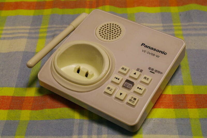 Panasonic/パナソニック/コードレス電話機/VE-SV08DL 台座のみ　PQLV207JP　■F1