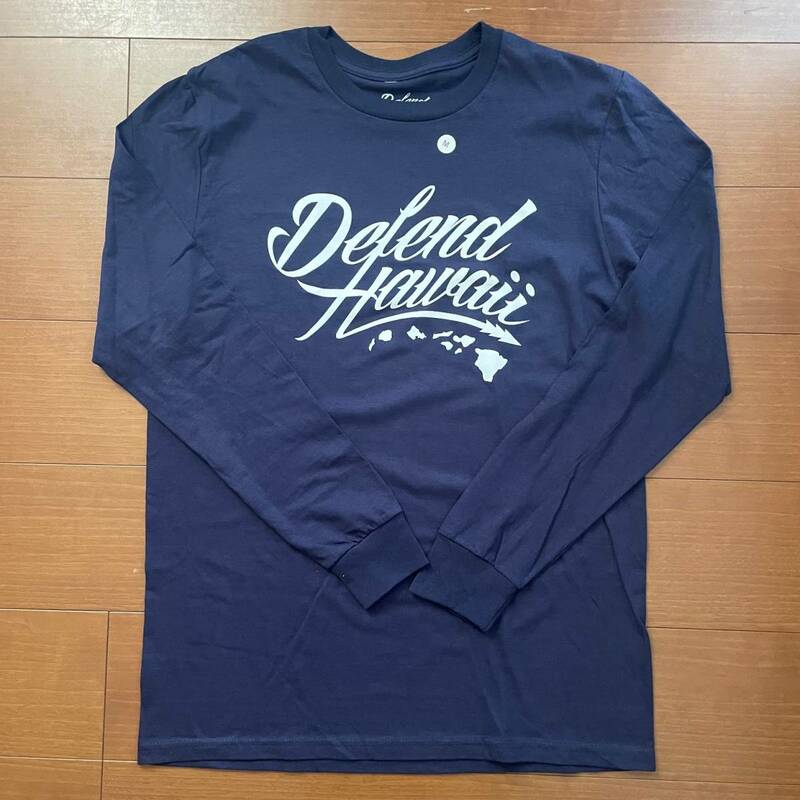 DEFEND HAWAII ディフェンドハワイ ロゴ ロングスリーブ ロンT Tシャツ HAWAII'S FINEST FITTED HILIFE IN4MATION 808ALLDAY USDM HDM 29