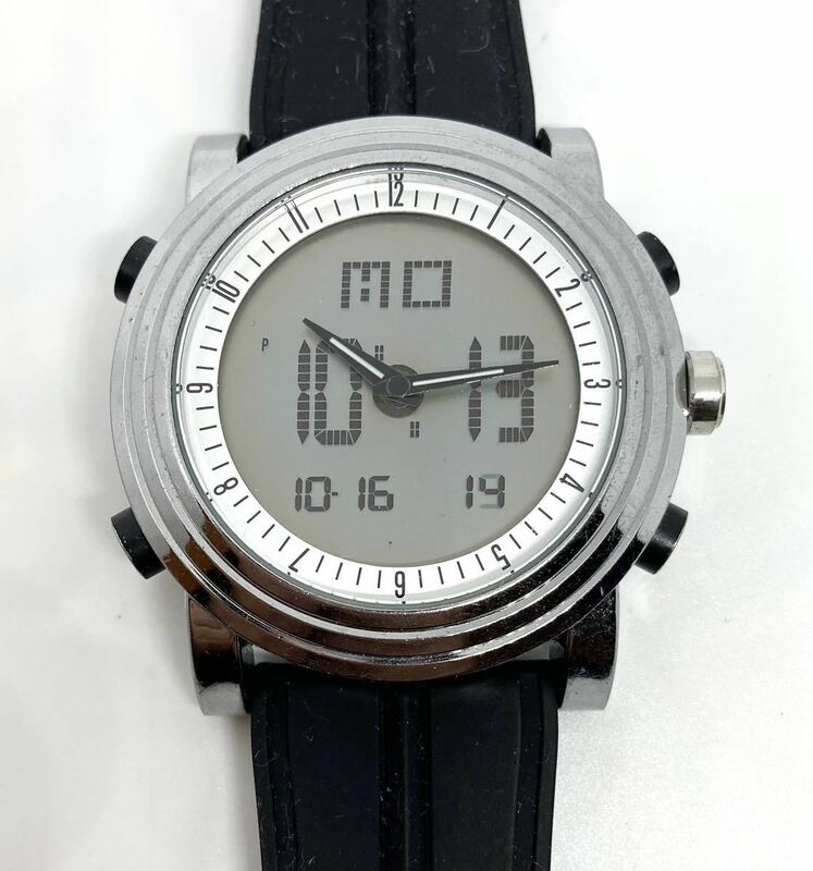 SINOBI アナデジ腕時計 電池交換済み メンズ腕時計