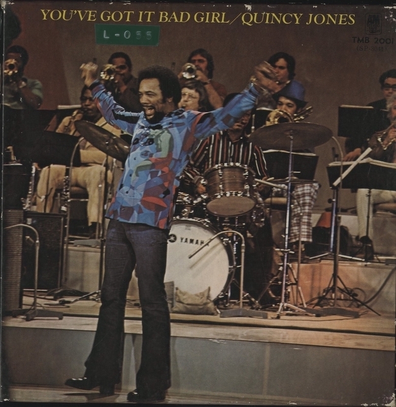 オープンリール QUINCY JONES / YOU'VE GOT IT BAD GIRL バッド・ガール 7号 19cm/s (7 1/2IPS) 4トラック 日本製 ライナー