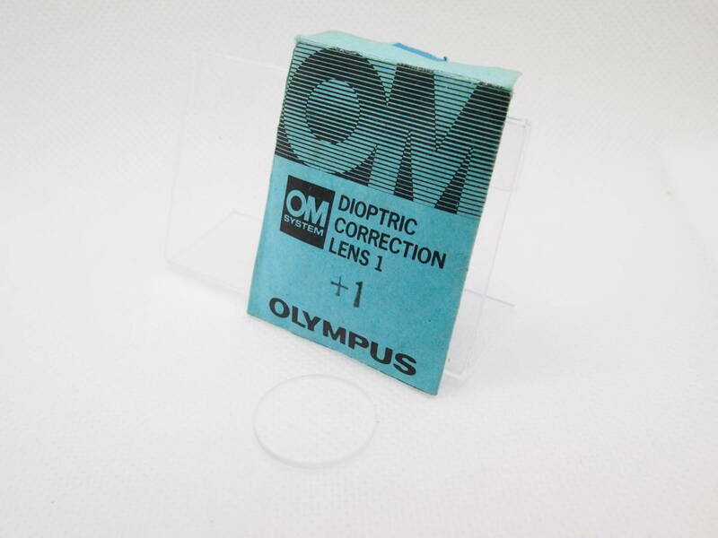 OLYMPUS オリンパス OM 視度調整レンズ DIOPTRIC CORRECTION LENS 1 +1 未使用品 ZK-502