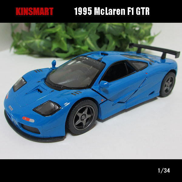 1/34マクラーレン/F1 GTR/1995(ブルー)/KINSMART/ダイキャストミニカー