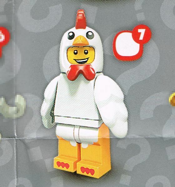 ■LEGO Minifigures Series 9/Chicken Suit Guy/レゴミニフィギュアシリーズ9/ニワトリ男■