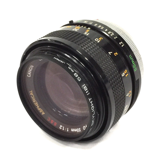 CANON LENS FD 55mm 1:1.2 S.S.C. ASPHERICAL カメラレンズ マニュアルフォーカス