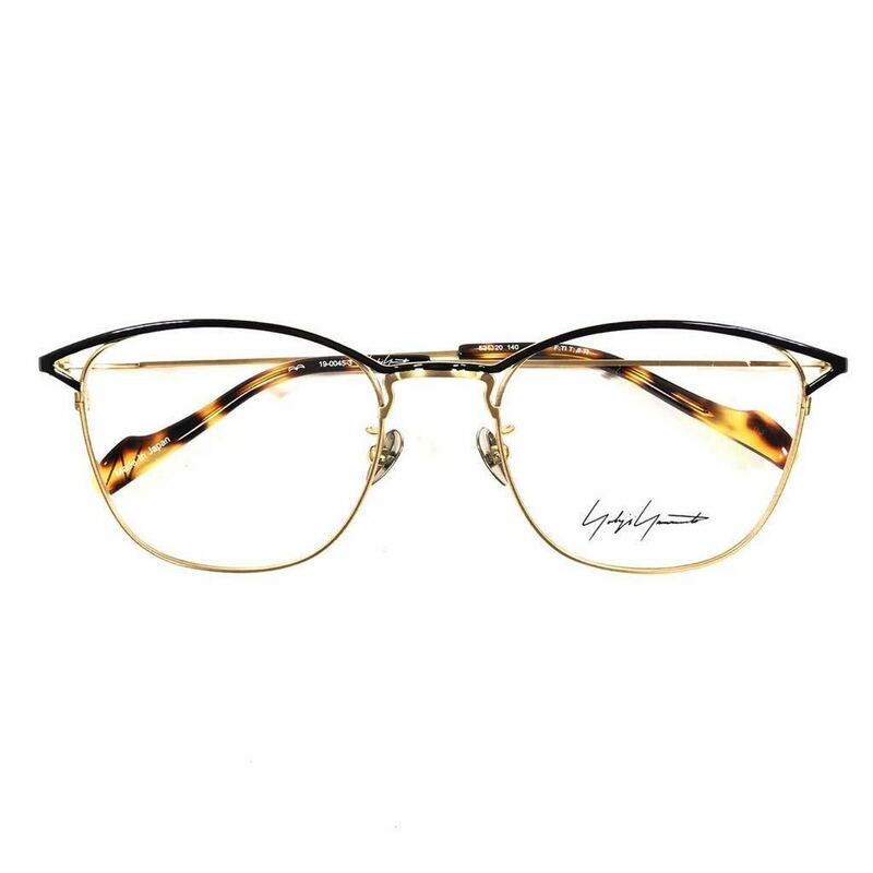 未使用品【ヨウジヤマモト】基準内 Yohji Yamamoto 伊達眼鏡 19-0045-3 サングラス メガネ めがね メンズ レディース 日本製 送料520円