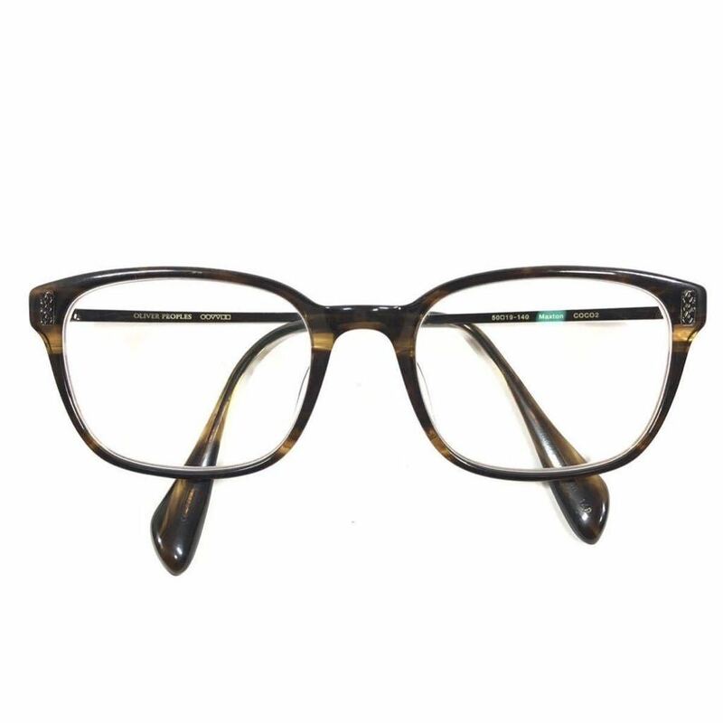 【オリバーピープルズ】基準内 OLIVER PEOPLES 眼鏡 Maxton coco2 度入り サングラス メガネ めがね メンズ レディース 日本製 送料520円