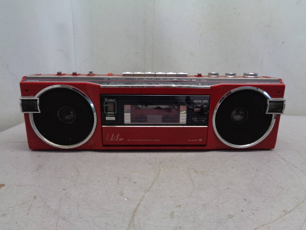 MK9191 値下げSANYO MR-U4SF ラジカセ　2024/12/13