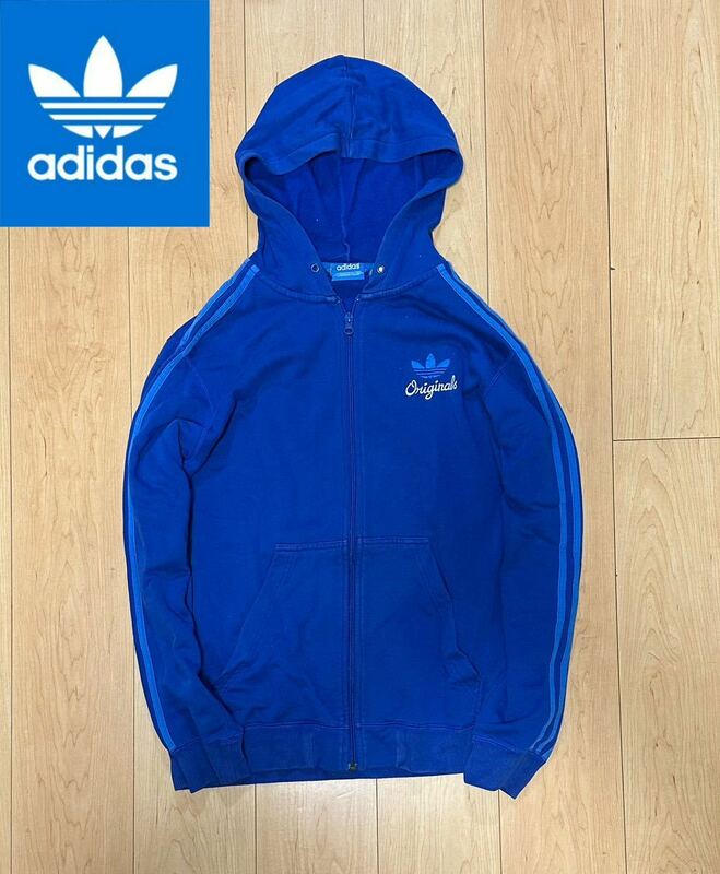 早い者勝ち 送料230円 アディダス adidas ジャージ VENTEX トレフォイル オリジナルス パーカー 古着 トラックジャケット サチモス ATP