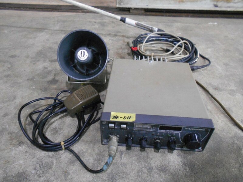 24-511 古野電気㈱ 漁業無線機 FURUNO フルノ 40MHz 5ｗ DM-11型 DSB送受信機 釣り情報、漁師さん、遊漁船等