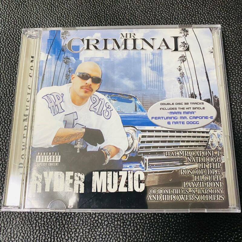 Mr. Criminal(ミスター・クリミナル) Ryder Muzic/2枚組CD