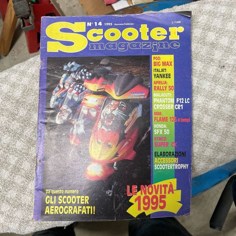 Scooter magazine 1995 1.2月号