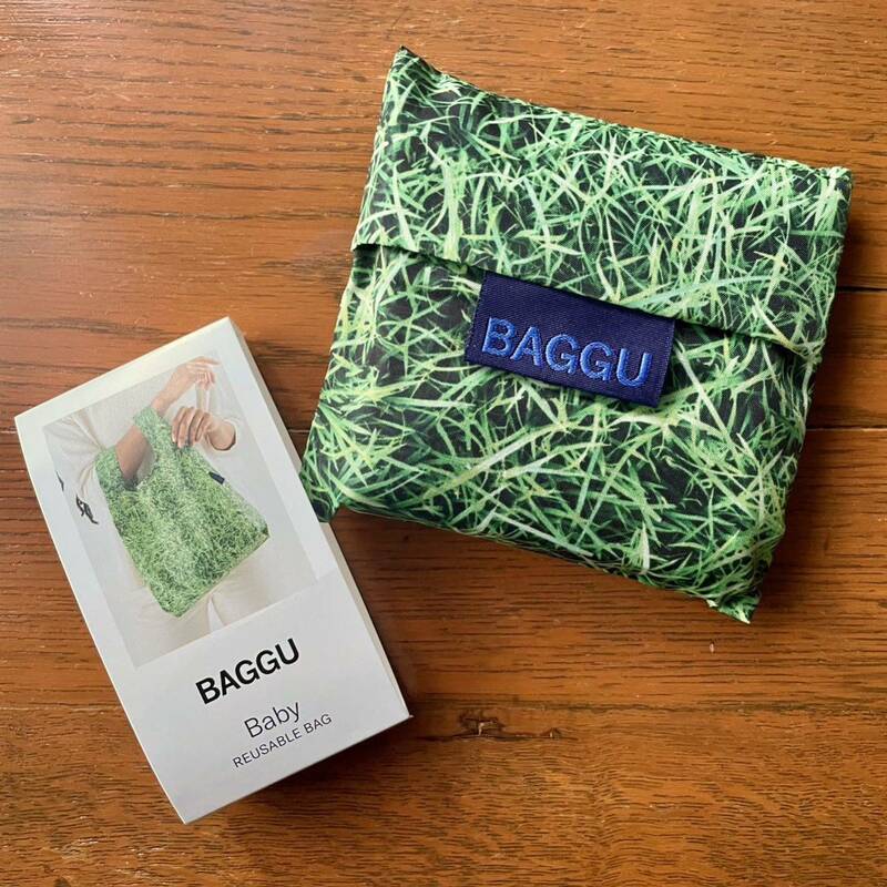 BAGGU　BABY BAGGU　廃番品　グラス　ベビーバグゥ　エコバッグ