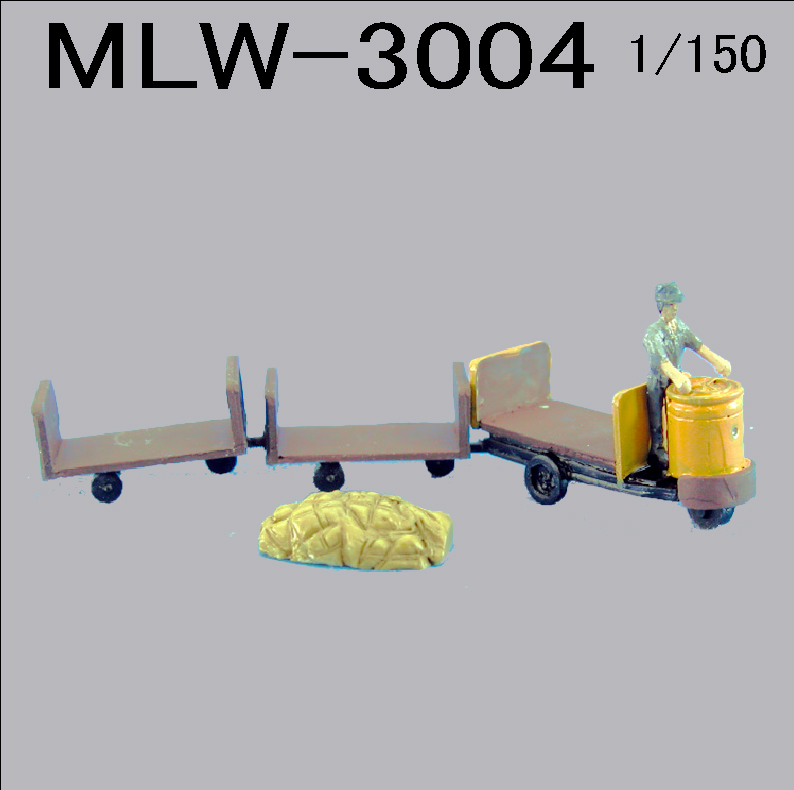 【3箱セット】MLW3004　ターレット車丸目