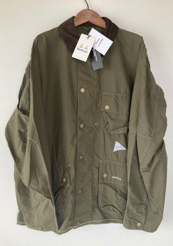 Barbour × and wander pivot jacket コート ジャケット sizeL 22AW