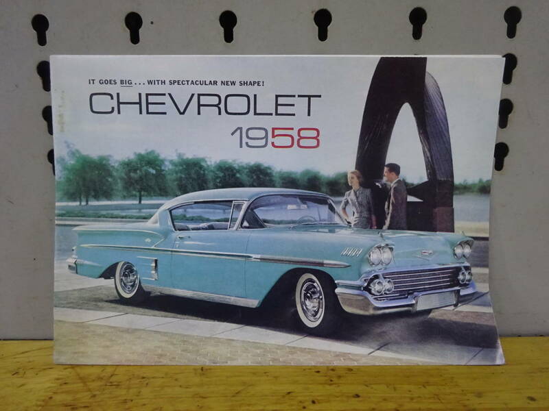 CHEVROLET IMPALA 1958y CATALOG シボレー インパラ 1958y カタログ Chevy