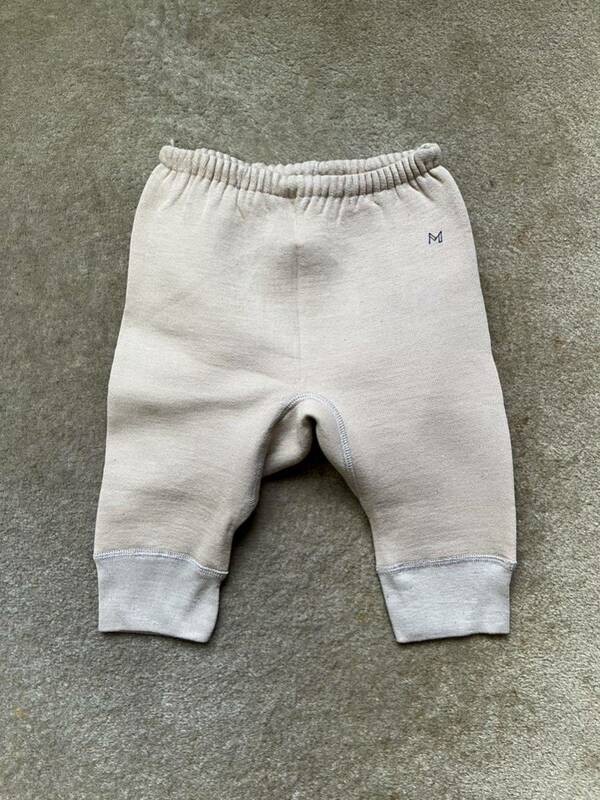 昭和レトロ 子供 キッズ スウェット パンツ 肌着 防寒 長リブ ヴィンテージ Japan Kids Sweat Pants Vintage 2