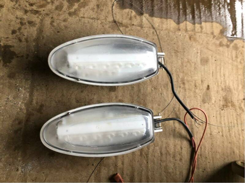 【千葉】中古LEDライト 二個ERS8086S 遠藤照明 屋外ライト 防雨ライト ジャンク 駐車場
