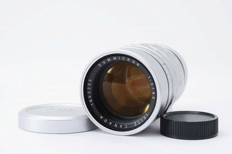 13960 ★限定490本ほぼ未使用★ライカ Leica Summicron 90mm F2 L 39 極美！screw mount ズミクロン