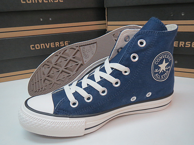 ★新品/即決★ALL STAR SWT LP HI NAVY 23,0cm 白22（USA：4）