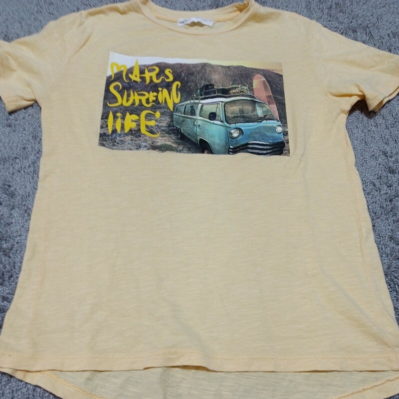 ZARA ザラ　プリント半袖Tシャツ120