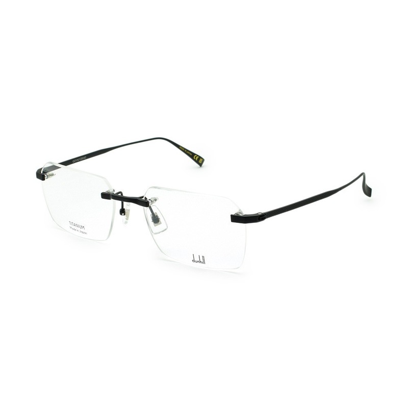 【国内正規品】ダンヒル メガネ 眼鏡 フレーム のみ DU0061O-005 57 ブラック ノーズパッド メンズ