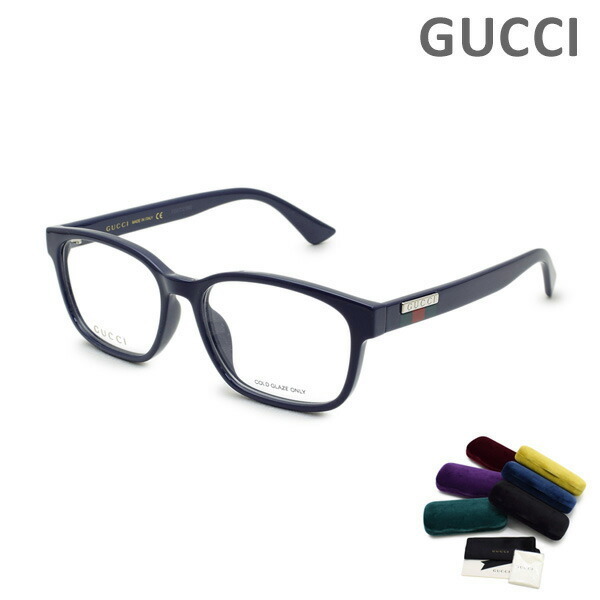 グッチ メガネ 眼鏡 フレーム のみ GG0749OA-003 ブルー アジアンフィット ユニセックス ユニセックス GUCCI
